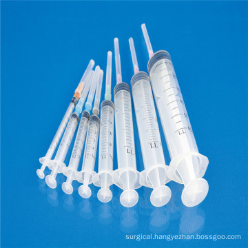 Medical Disposable 3 Parts Luer Slip Syringe with CE ISO GMP SGS TUV